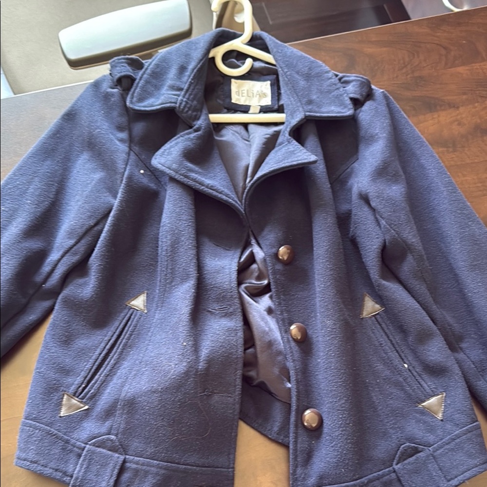 Elegant Navy Blue Women's Jacket